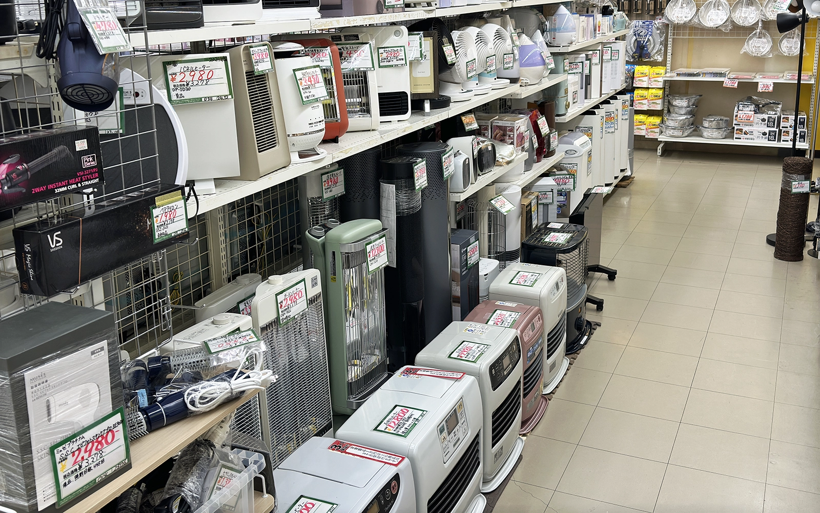 玉島店季節家電コーナー
