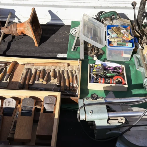 倉敷市内にて大工道具・電動工具をまとめてお買取しました