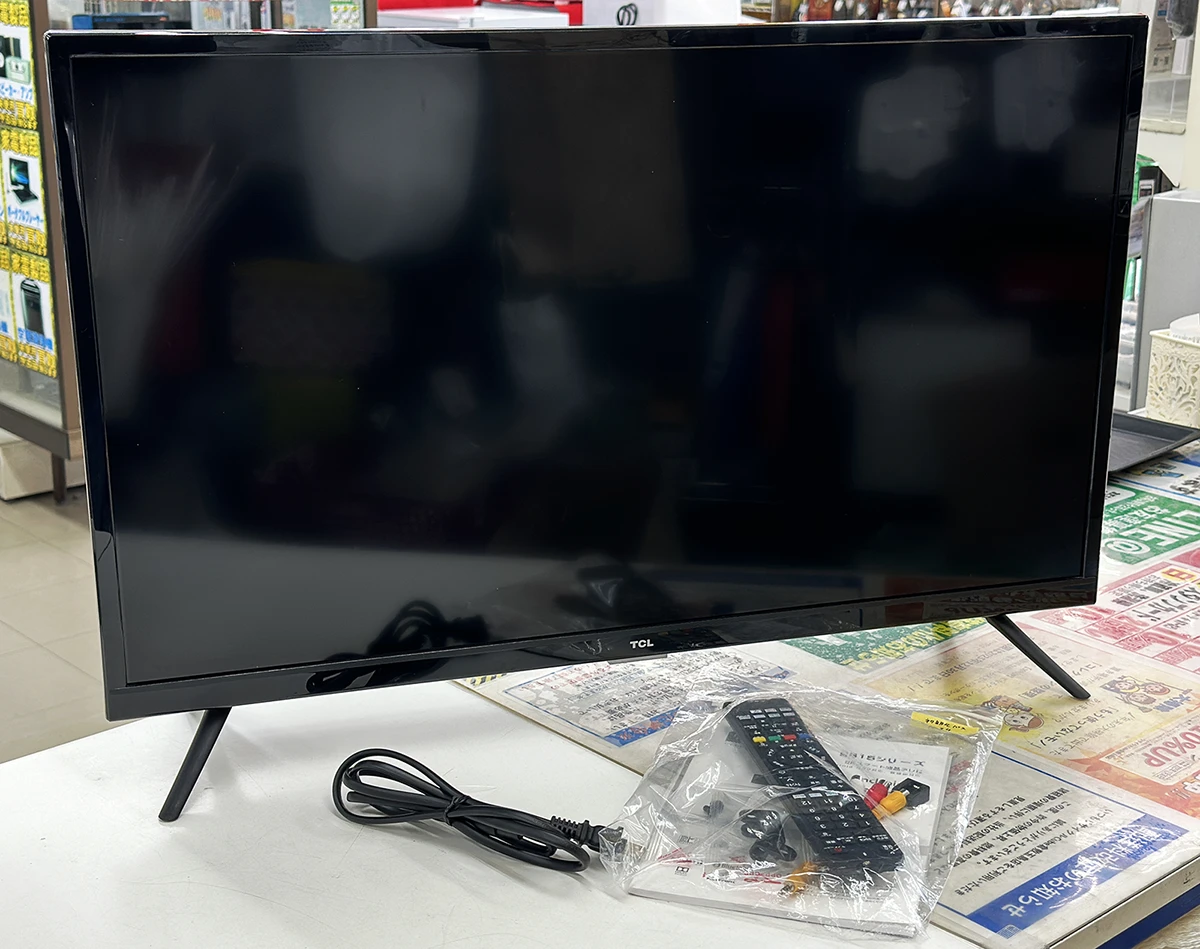 TCL 32V型液晶テレビ 32S515 をお持ち込みいただきました