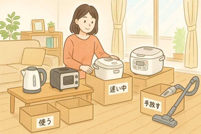 年末の片付けで後悔しないための家電整理術