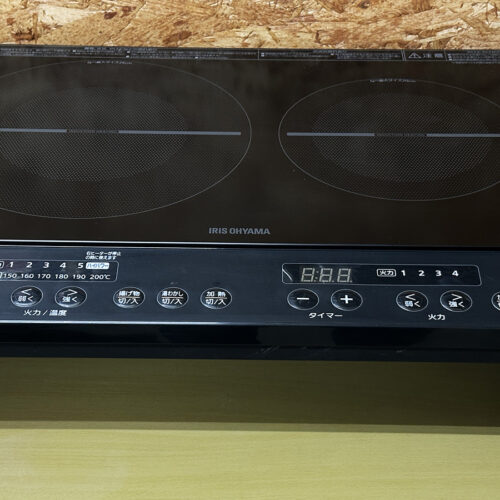 アイリスオーヤマ 2口IHコンロ（IHK-W13S-B／2023年製）をお持ち込みいただきました