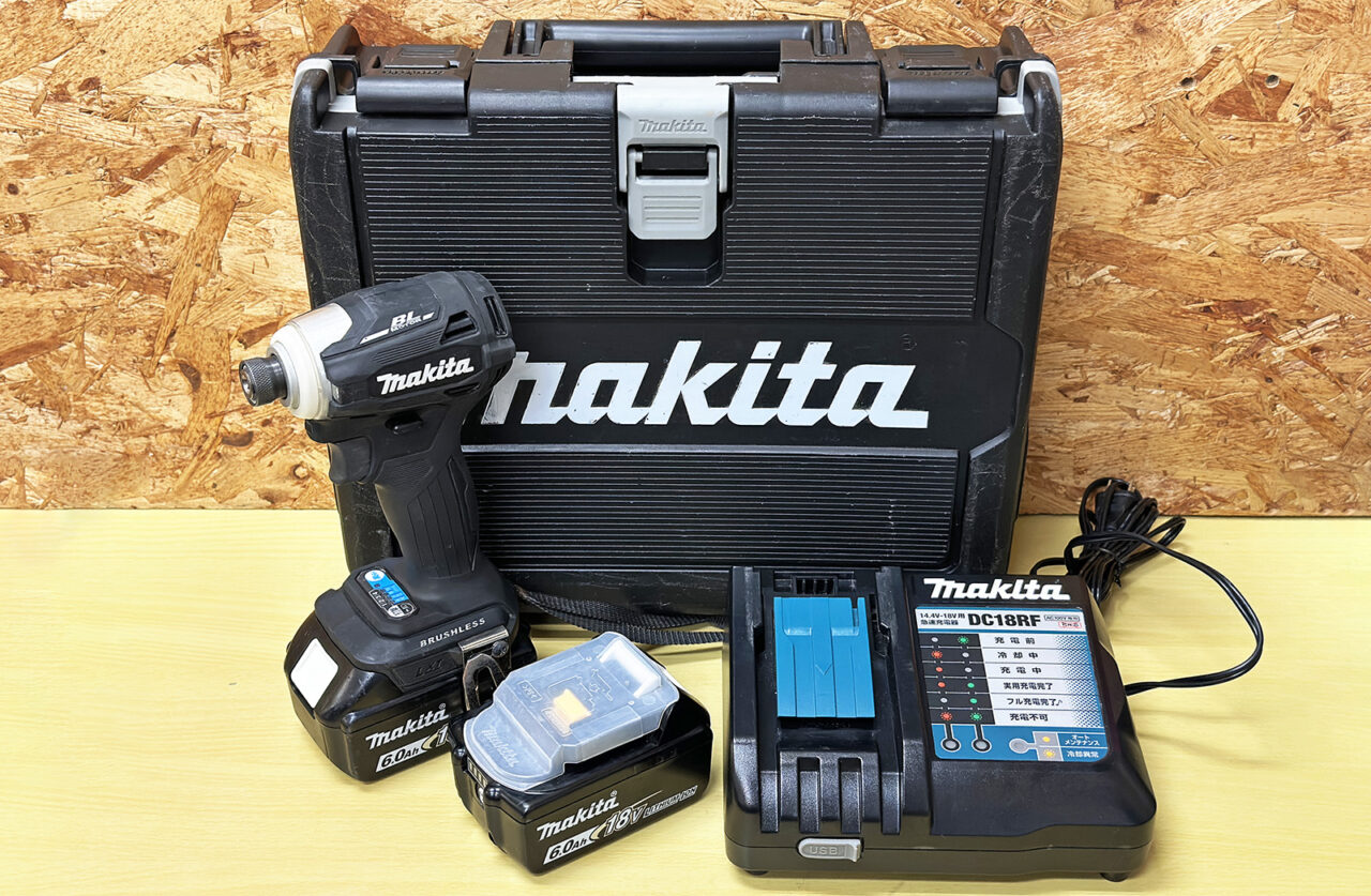 マキタ TD172DRGX（18V）インパクトドライバをお持ち込みいただきました