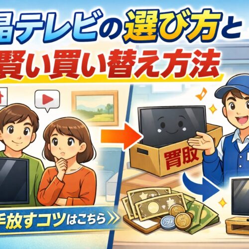 液晶テレビの賢い買い替え方法