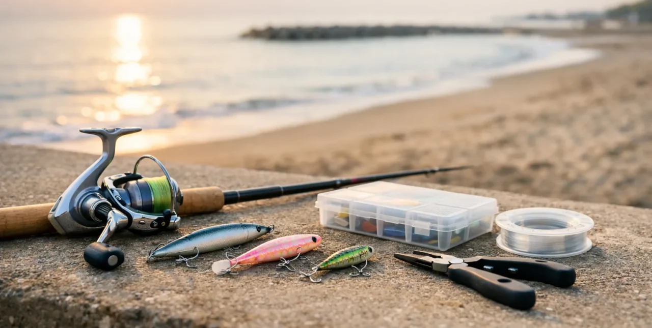 倉敷の釣り場別｜狙える魚とおすすめタックル（初心者向け）