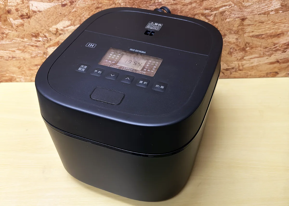 【買取実績】アイリスオーヤマ IHジャー炊飯器 SHK-LS110-B（2025年製）