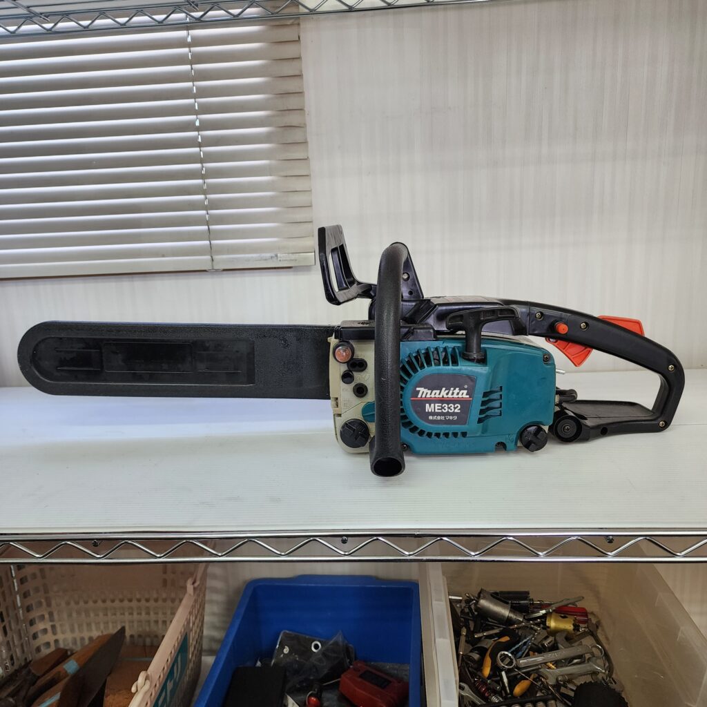 マキタのチェーンソーと苅払機 買取ました！