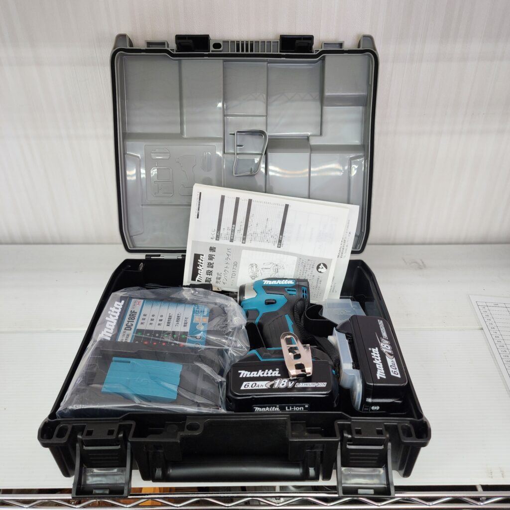 マキタ 最新18Vインパクトドライバ TD173DRGX 買取しました!
