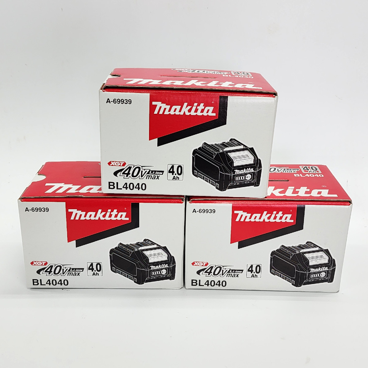 【買取しました！】マキタ 40Vmax バッテリ BL4040 未使用品 3個