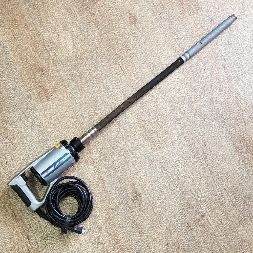 状態良好!三笠 軽便バイブレーター MGX280W 入荷