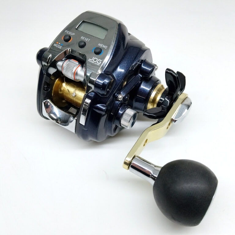 電動ジギングリール、大型青物対応の高剛性モデルです。電動・手巻き併用で連続シャクリも可能。リサイクルCube倉敷水江店での買取実績があります。