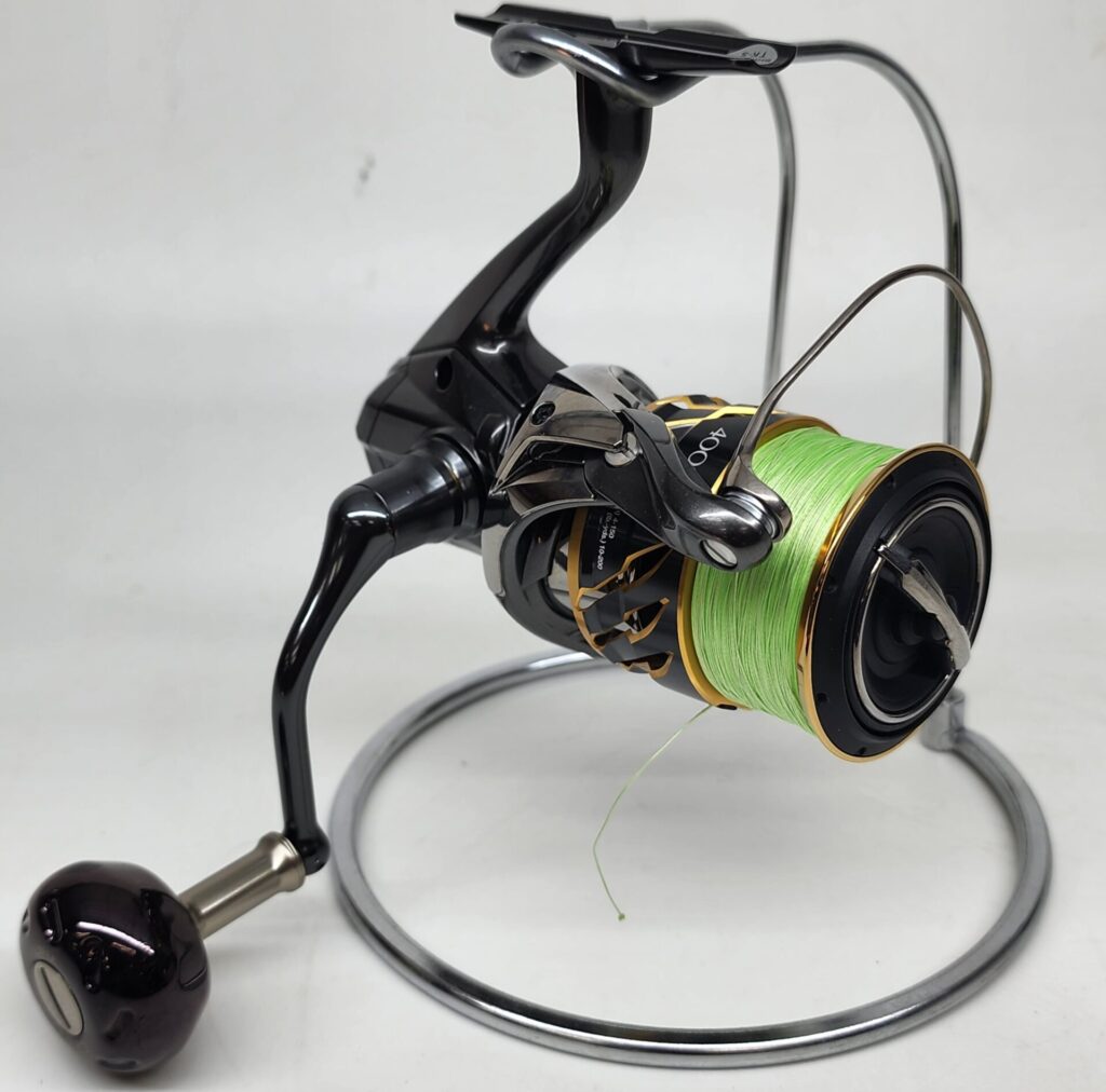 シマノ 20ツインパワー 4000XG ハンドルノブ リブレカスタム