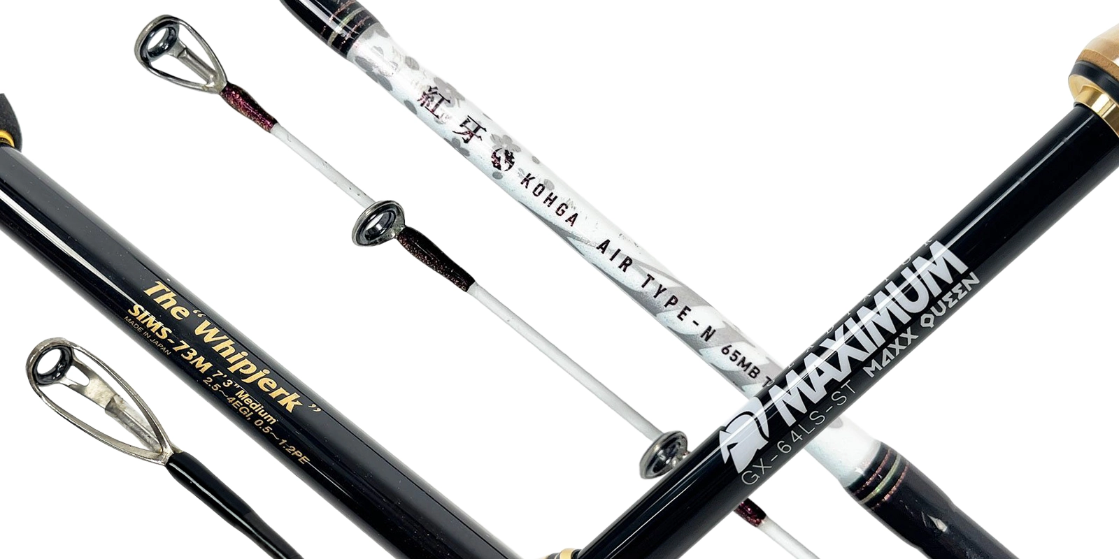 ロッドの買取(バス・ソルト・エギング・ジギングなど)