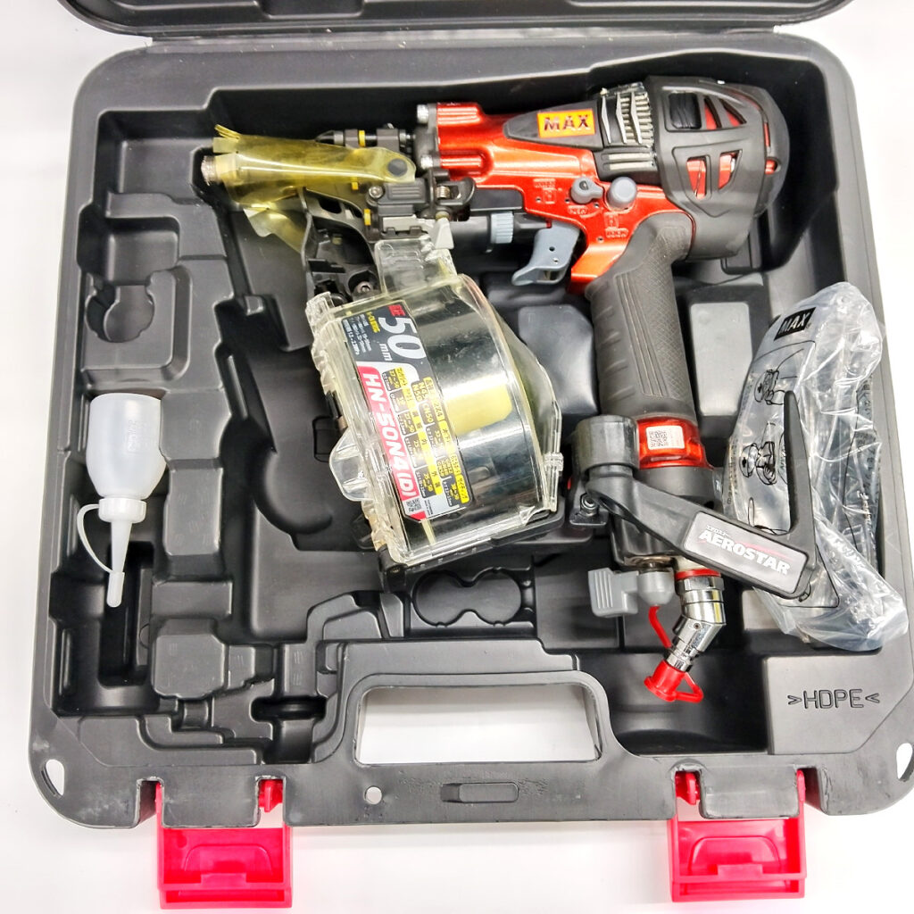 マックス 50mm 高圧コイルネイラ HN-50N3(D)-R