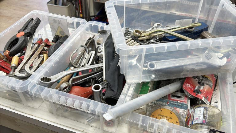 大量のハンドツールを買取しました