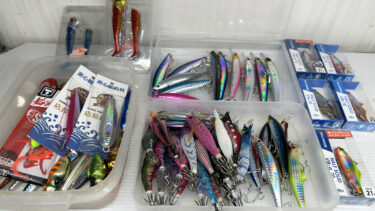 シーバス・青物向けのミノー、メタルジグ、タイラバヘッドなどルアーまとめて買取