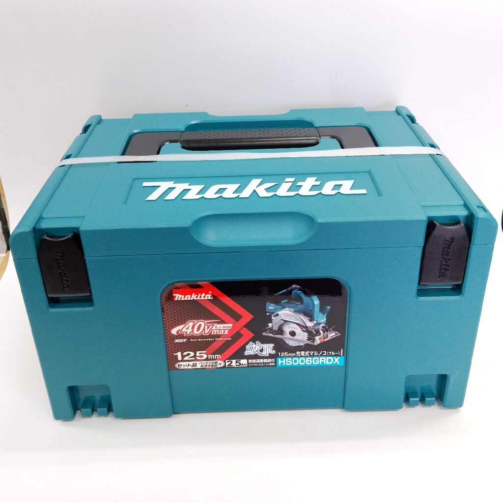 マキタ 125mm 充電式マルノコ HS006GRDX 未使用品をお売りいただきました