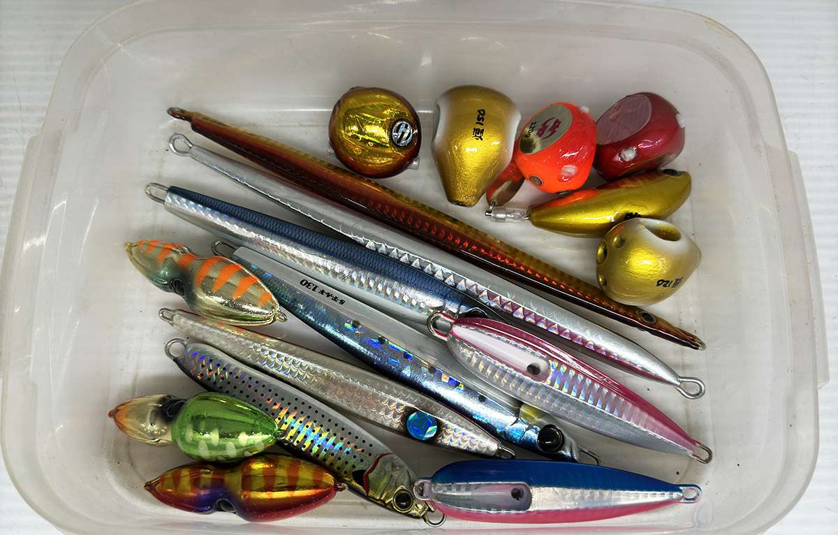 メタルジグやタイラバヘッドなどソルトルアー各種
