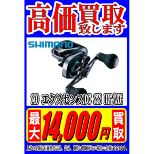 Shimano シマノ 20 エクスセンスDC SS HG/XG