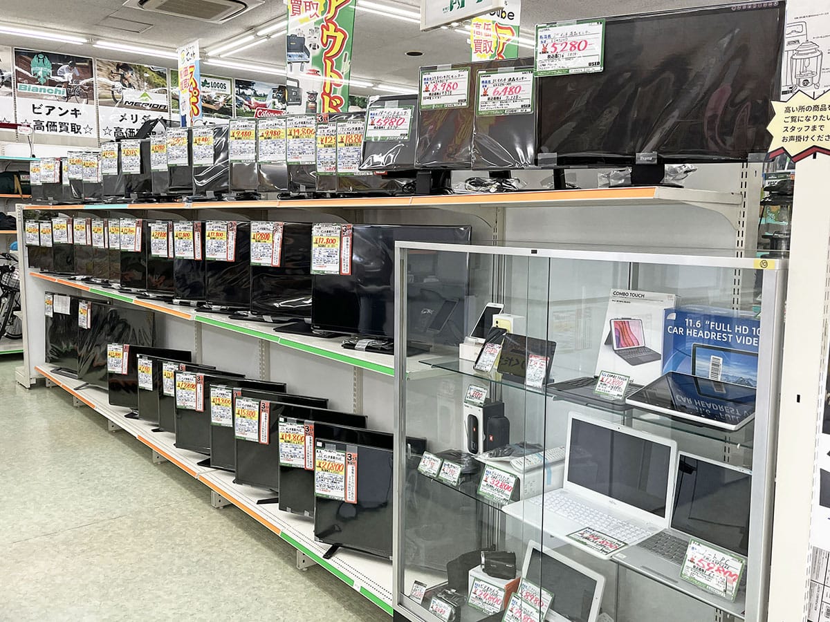 液晶テレビ　福山市　リサイクルCube福山西新涯店