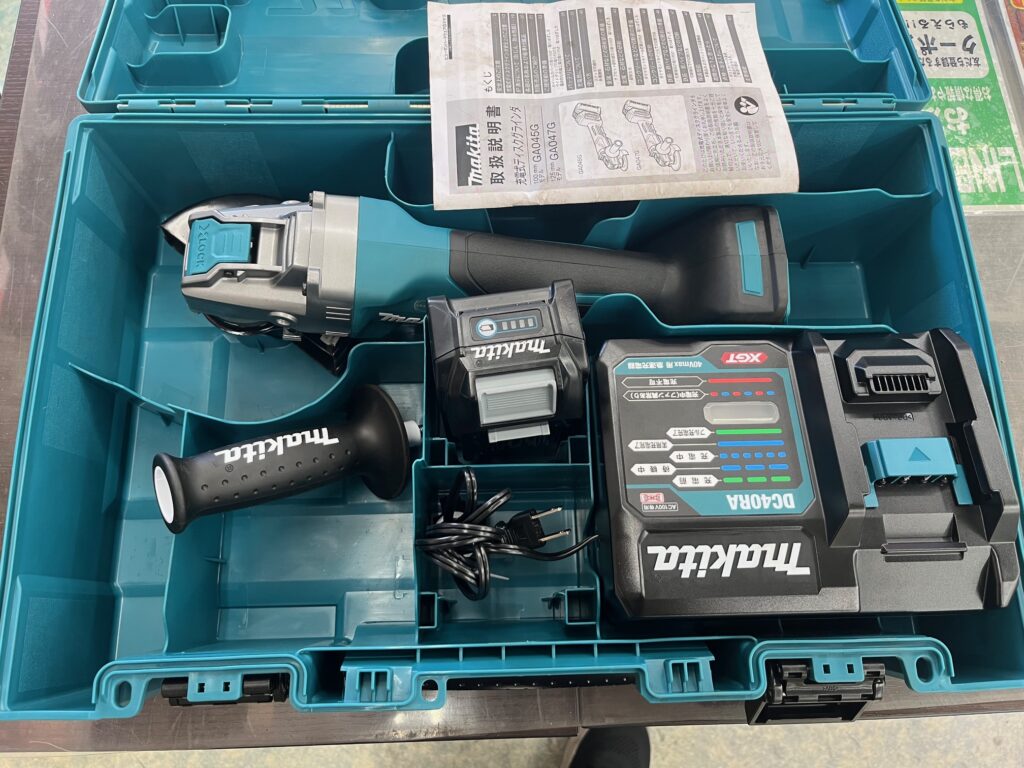 【工具買取】マキタ　充電式ディスクグラインダGA045GRMX買取しました。　福山西新涯店