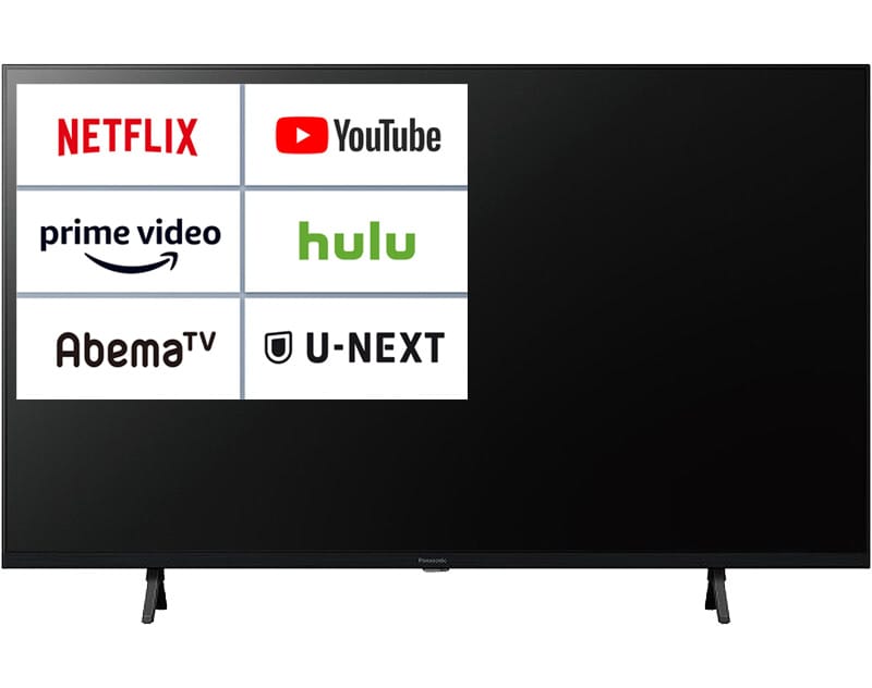 動画配信サービス対応液晶テレビ