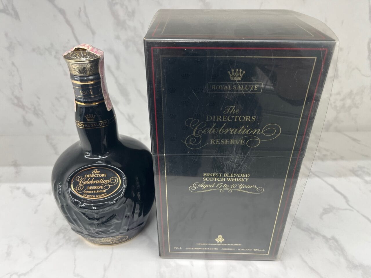 ROYAL SALUTE/ローヤルサルート ディレクターズ セレブレーション リザーブ スコッチ 箱付 700ml 買取 福山市
