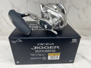 【釣具　リール買取】福山市でシマノ 17 オシアジガー 2000NRHG 買取しました。