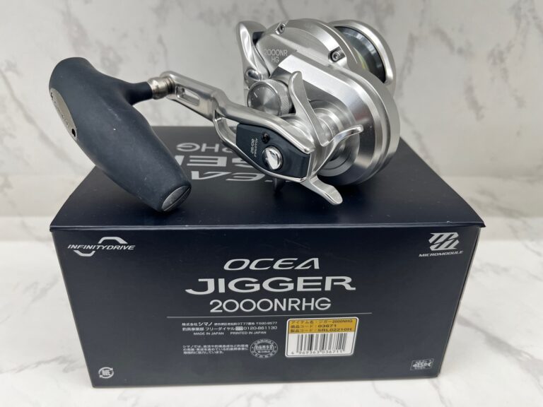 【釣具　リール買取】福山市でシマノ 17 オシアジガー 2000NRHG 買取しました。