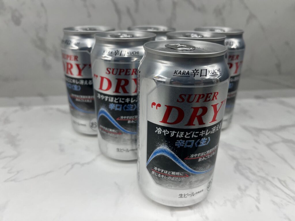 【お酒　ビール買取】アサヒスーパードライ 350ml 缶ビール買取しました。