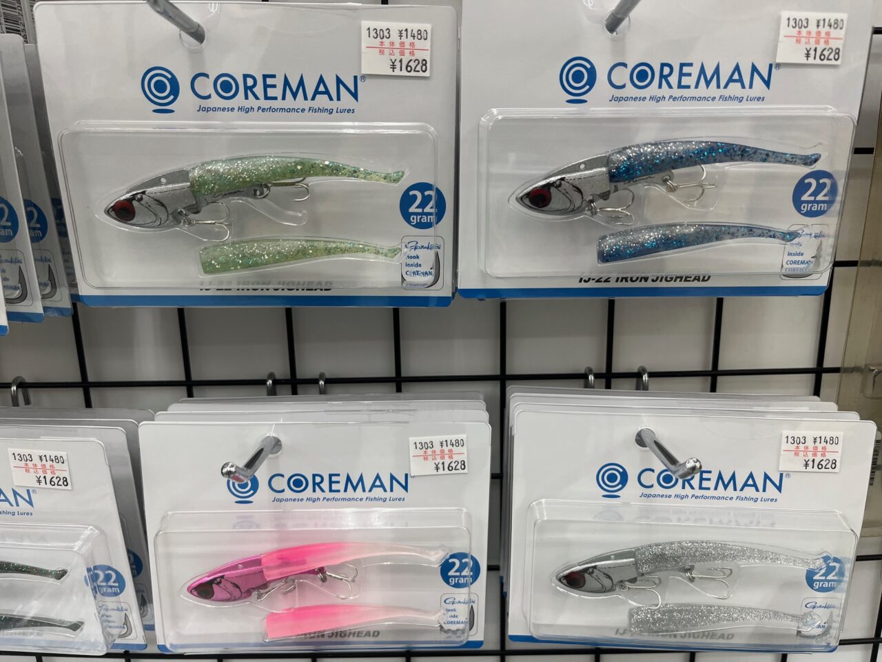 【新品釣具入荷速報】福山市でコアマン（COREMAN） IJ-22 アイアンジグヘッドが入荷しました。