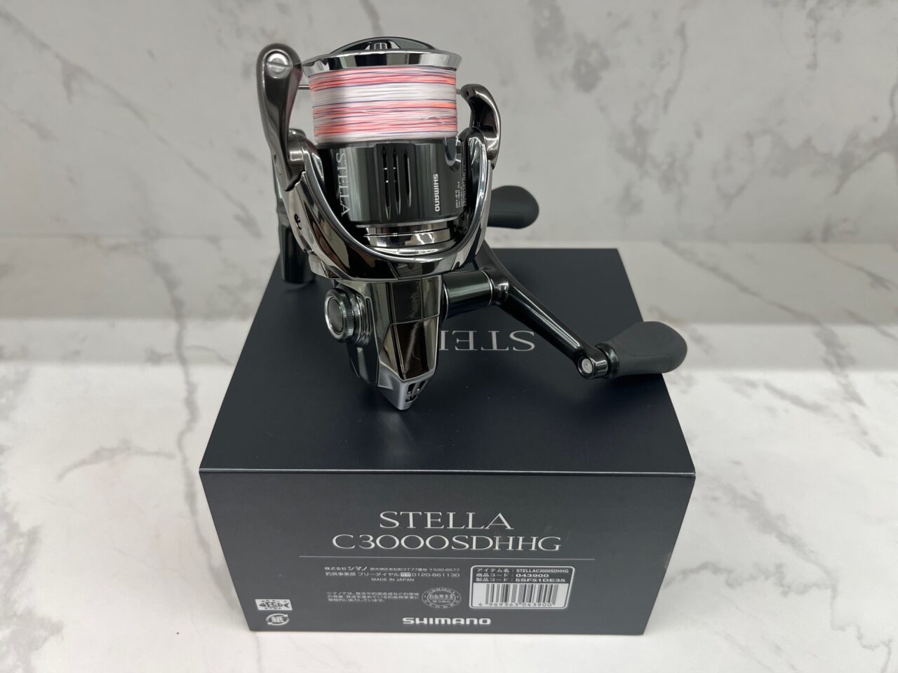 【高価買取実績】シマノ 22ステラ C3000SDHHG|福山市で釣具・リールの買取ならお任せ!