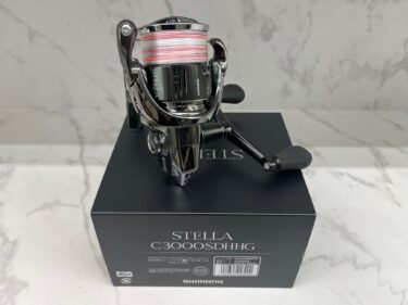 【高価買取実績】シマノ 22ステラ C3000SDHHG｜福山市で釣具・リールの買取ならお任せ！