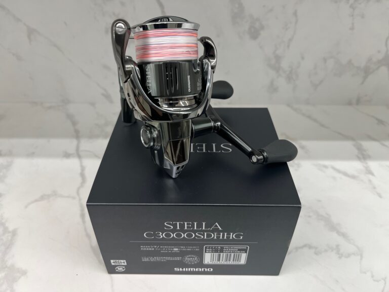 【高価買取実績】シマノ 22ステラ C3000SDHHG｜福山市で釣具・リールの買取ならお任せ！