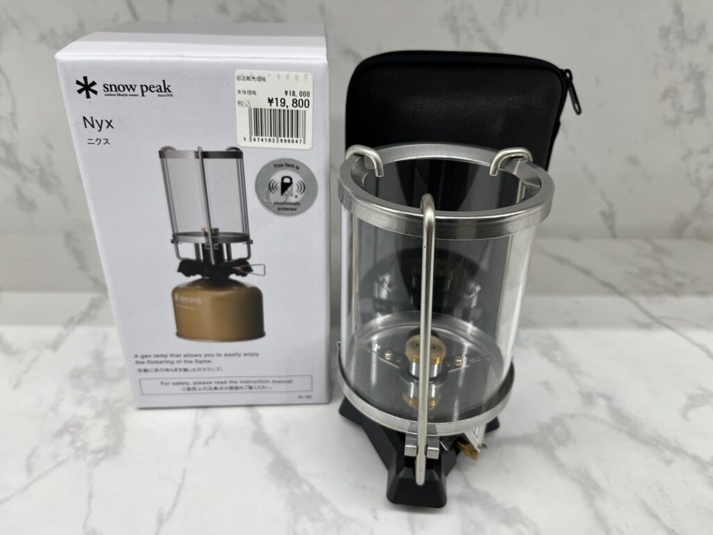 【キャンプ用品買取実績】スノーピーク(snow peak) ニクス ガスランタン GL-160 買取しました。