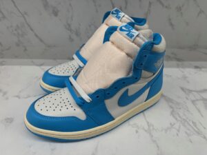 福山市でスニーカー買取|ナイキ エア ジョーダン 1 ハイ OG “UNC リイマジンド” 買取 リサイクルCube福山西新涯店