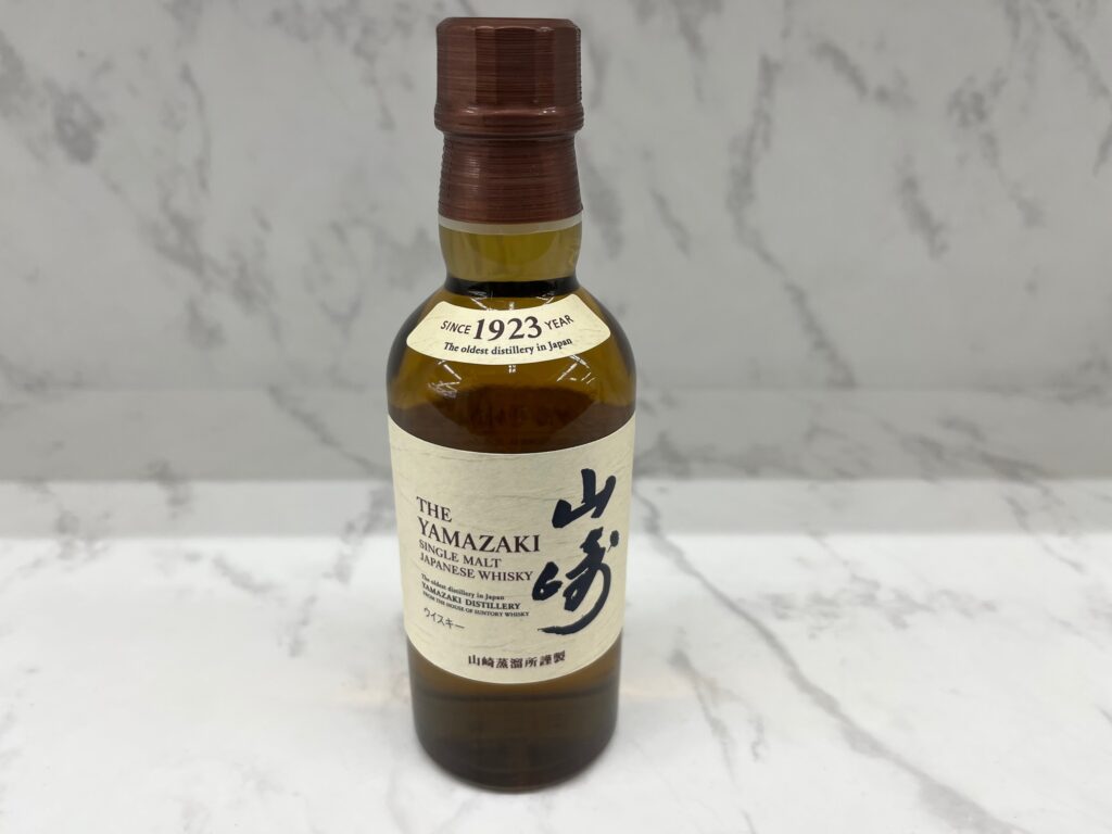 【お酒買取実績】サントリー　シングルモルト　ウイスキー 山崎 180ml買取しました