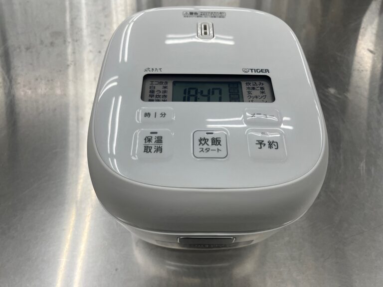 【家電買取】タイガー マイコン炊飯器 JBS-A055 買取しました｜福山市 リサイクルCube福山西新涯店