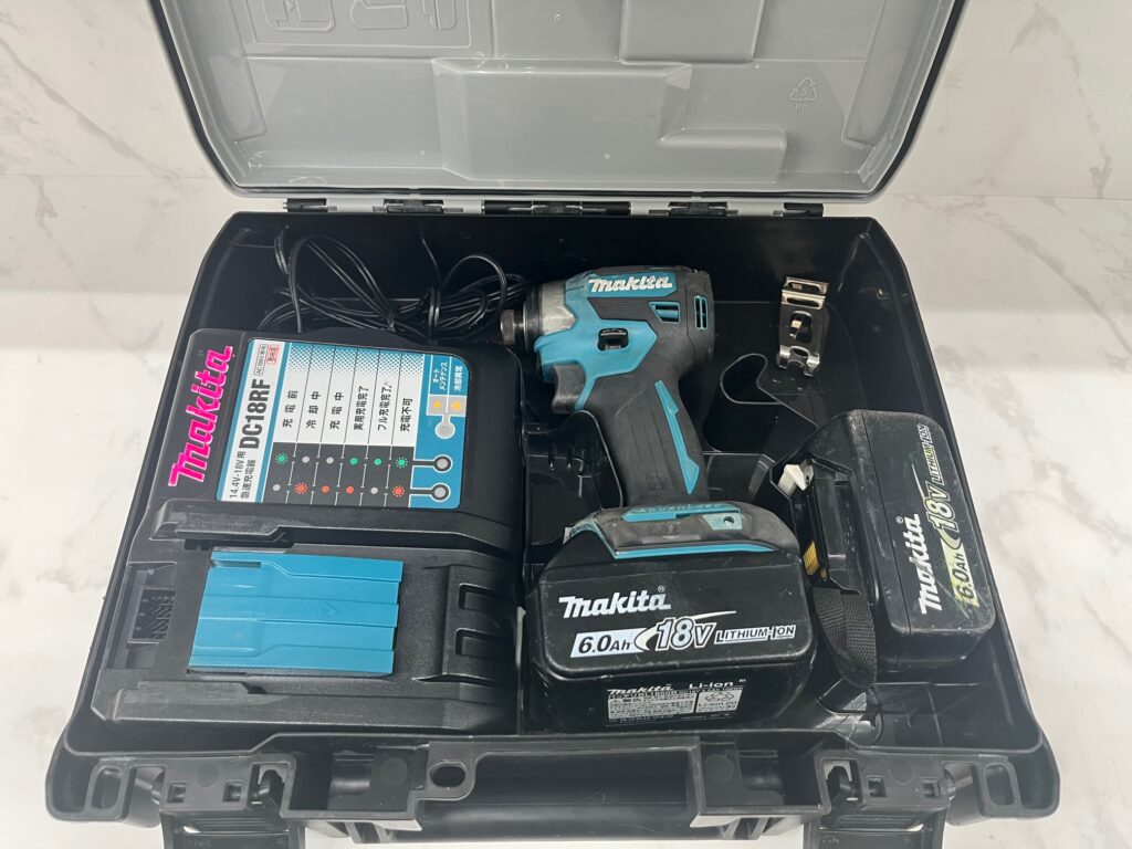 【工具買取実績】マキタ 充電式インパクトドライバ (18v) TD173DRGX 買取しました