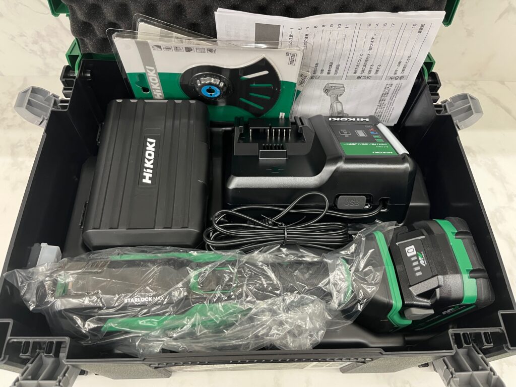 【工具買取実績】HiKOKI(ハイコーキ) 36V 充電式 マルチツールCV36DMA(XPCZ)　買取しました。