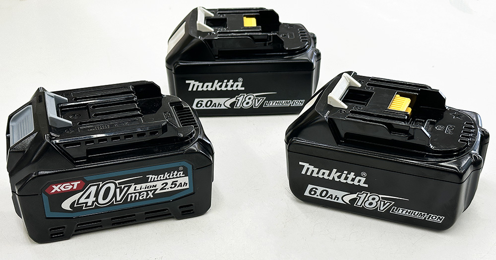 Makita バッテリー 18V 6.0Ah 40V max 2.5Ah